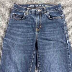 The‎ Children's Place Straight Jeans Girls Size 12 Blue Slim Stretch Denim